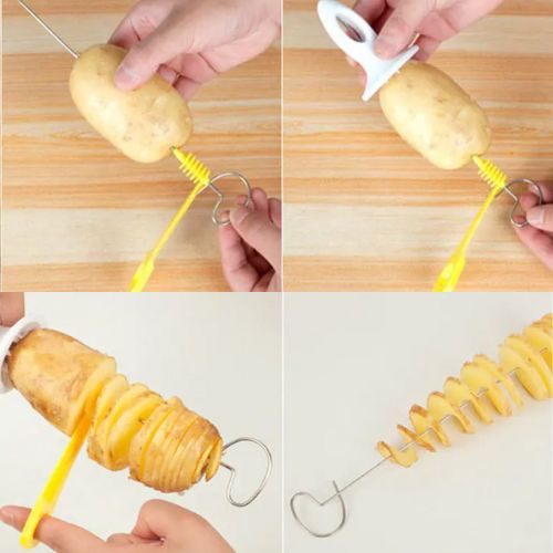 coupe frite rotatif modèle complet