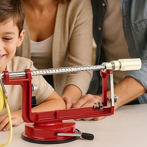 Eplucheur pomme manivelle produit complet