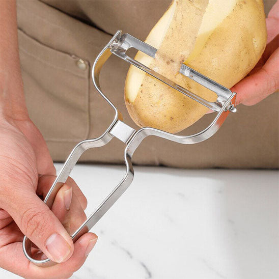 Eplucheur pomme acier inoxydable pommes terre