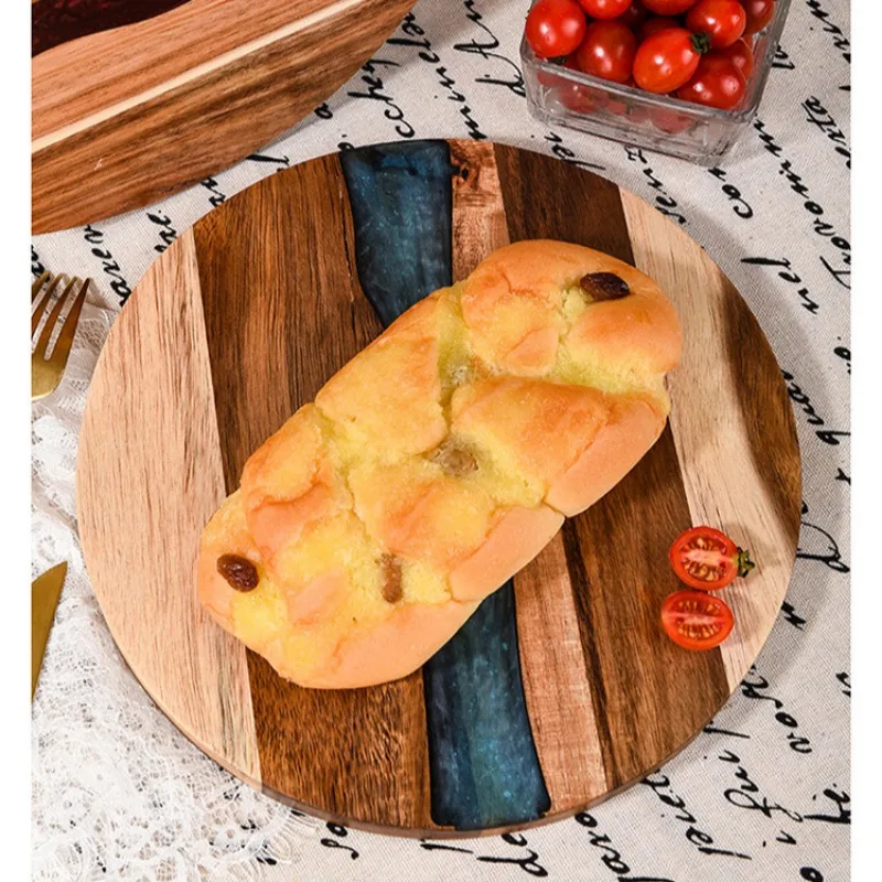 Planche à découper bois brioche