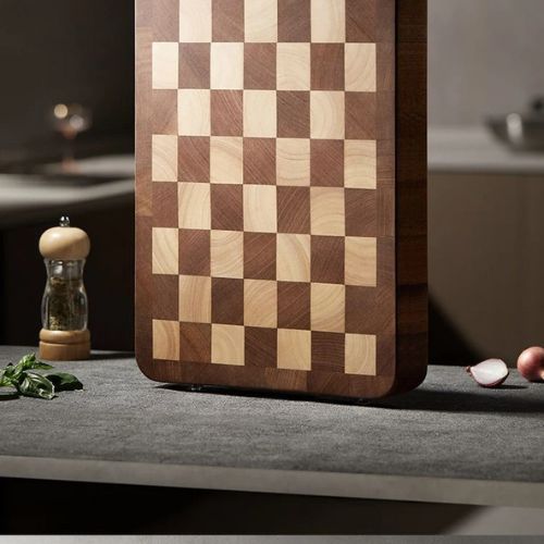 Planche à découper en bois luxe stable et durable