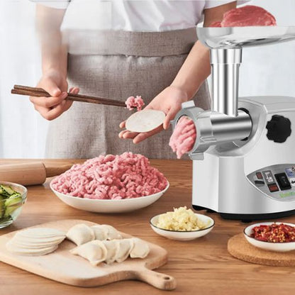 Hachoir a viande électrique grille grossière
