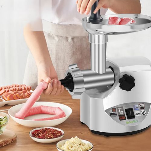 Hachoir a viande électrique pour saucisses artisanales
