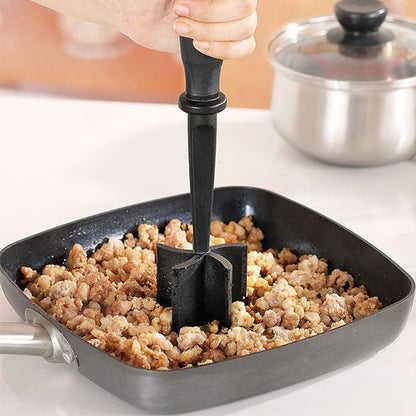 Warmhm 4 Pièces Poussoir Pour Hachoir à Viande - Pilon Multifonction Viande Légumes Pâte