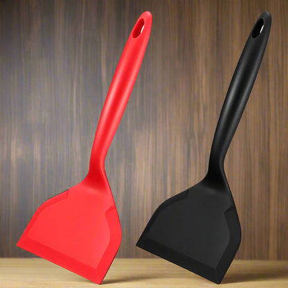 Ensemble de spatule rouge et noir
