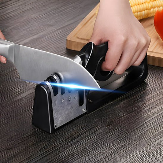 Aiguiseur couteau multifonctionnel 4-en-1