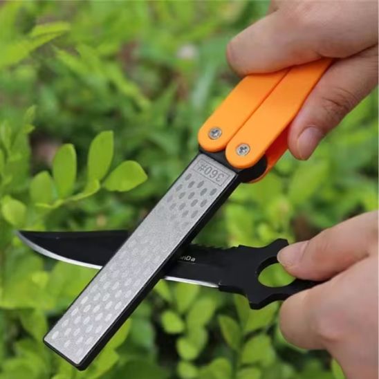 Aiguiseur portatif facile à ranger