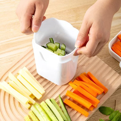 Coupe légume multifonction avec 3 lames interchangeables