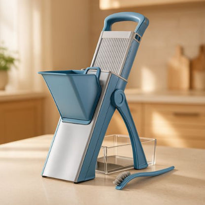 Coupe légumes bleu multifonction