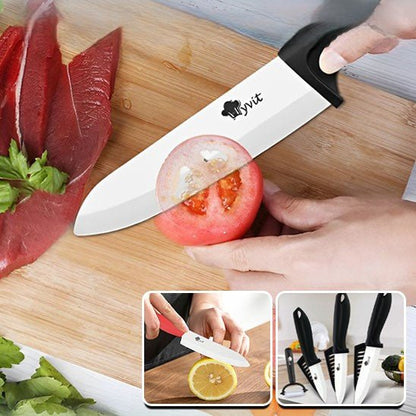 Couteau cuisine céramique tranchant et hygiénique pour découpes précises
