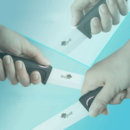 Set complet de couteau cuisine céramique polyvalent et durable
