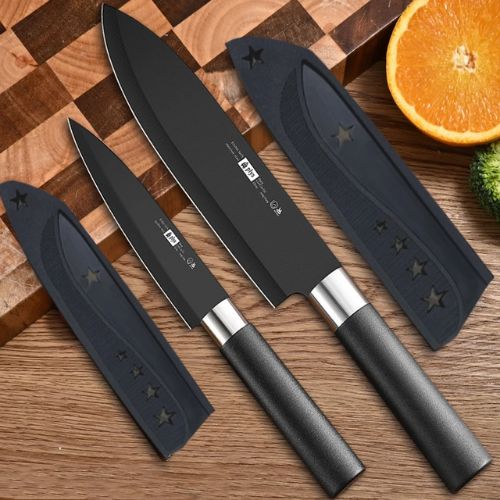 Couteau de chef en acier japonais 8 po (20 cm Couteau de chef en acier japonais 8 po (20 cm