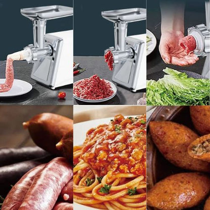 Hachoir a viande électrique pour saucisses maison
