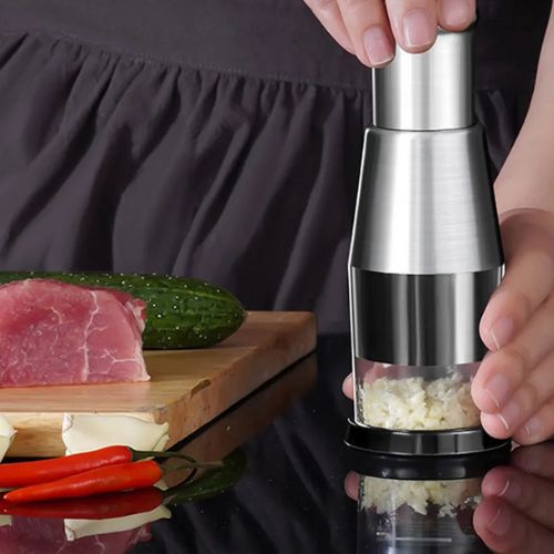 Hachoir Pressetout™ - utilisation facile pour préparation rapide des aliments
