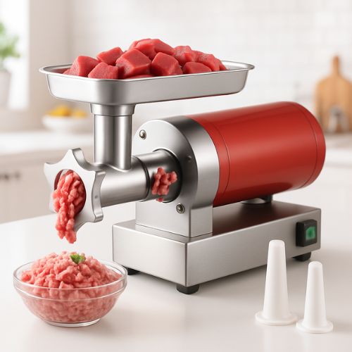 Hachoir a viande avec accessoires complets
