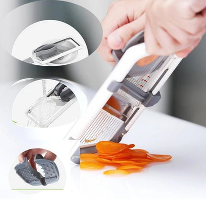 Mandoline trancheuse professionnelle en acier inoxydable