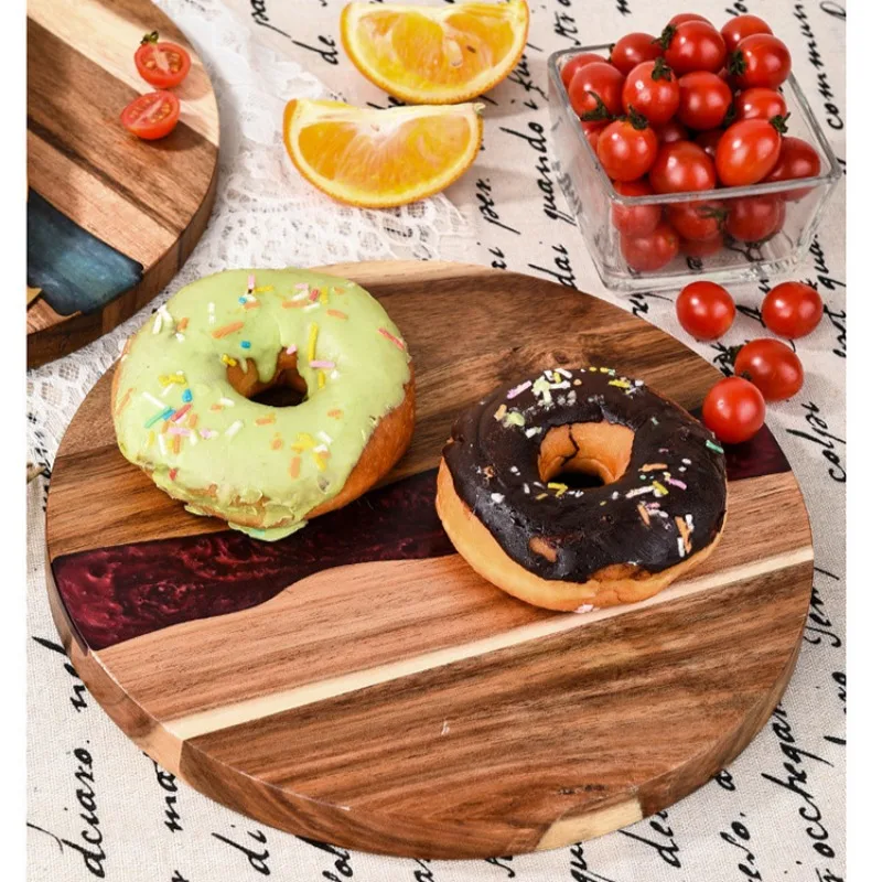 Planche à découper bois beignets