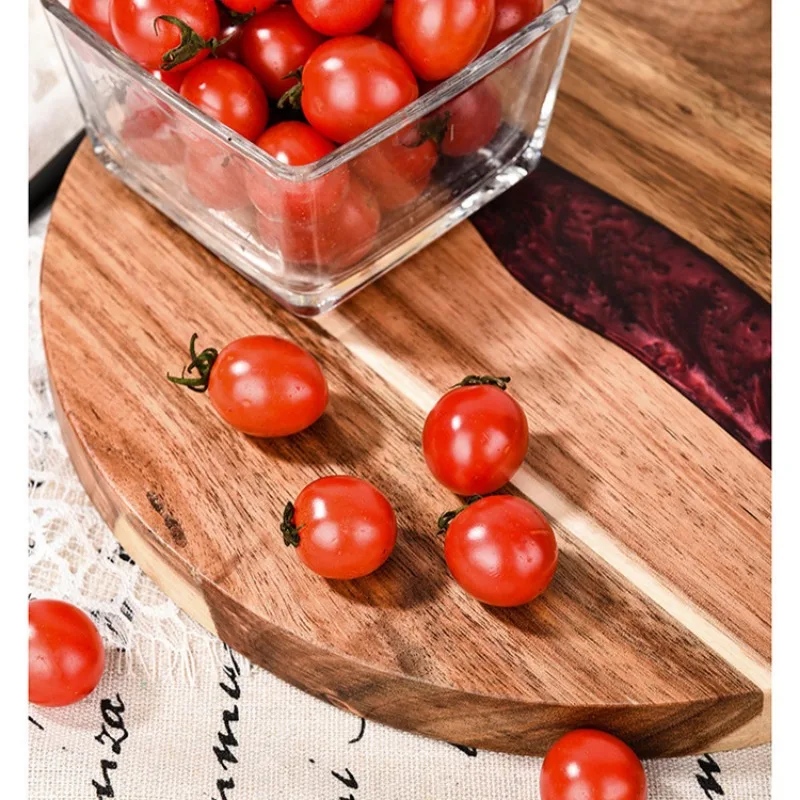 Planche à découper bois rouge
