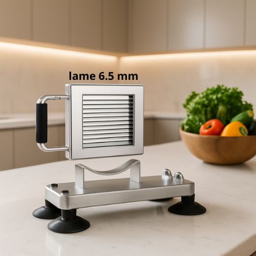 trancheuse manuelle avec lames 6.5mm
