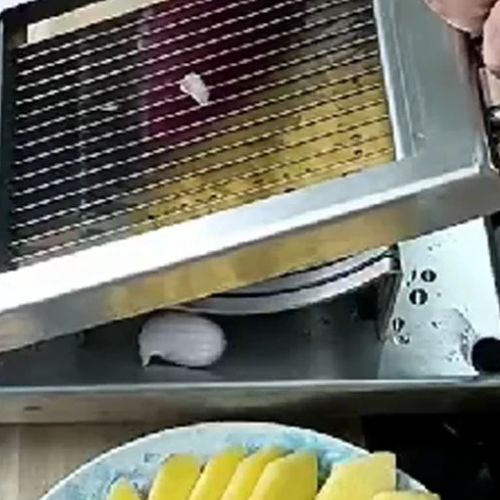 trancheuse manuelle coupant patate
