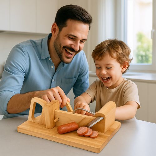 trancheuse saucisson preciscoupe pour famille

